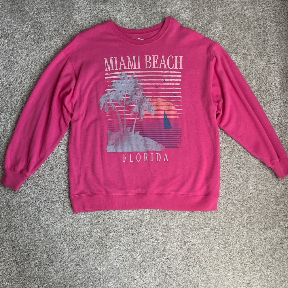 Hollister Women’s Pink Miami Beach Sweater